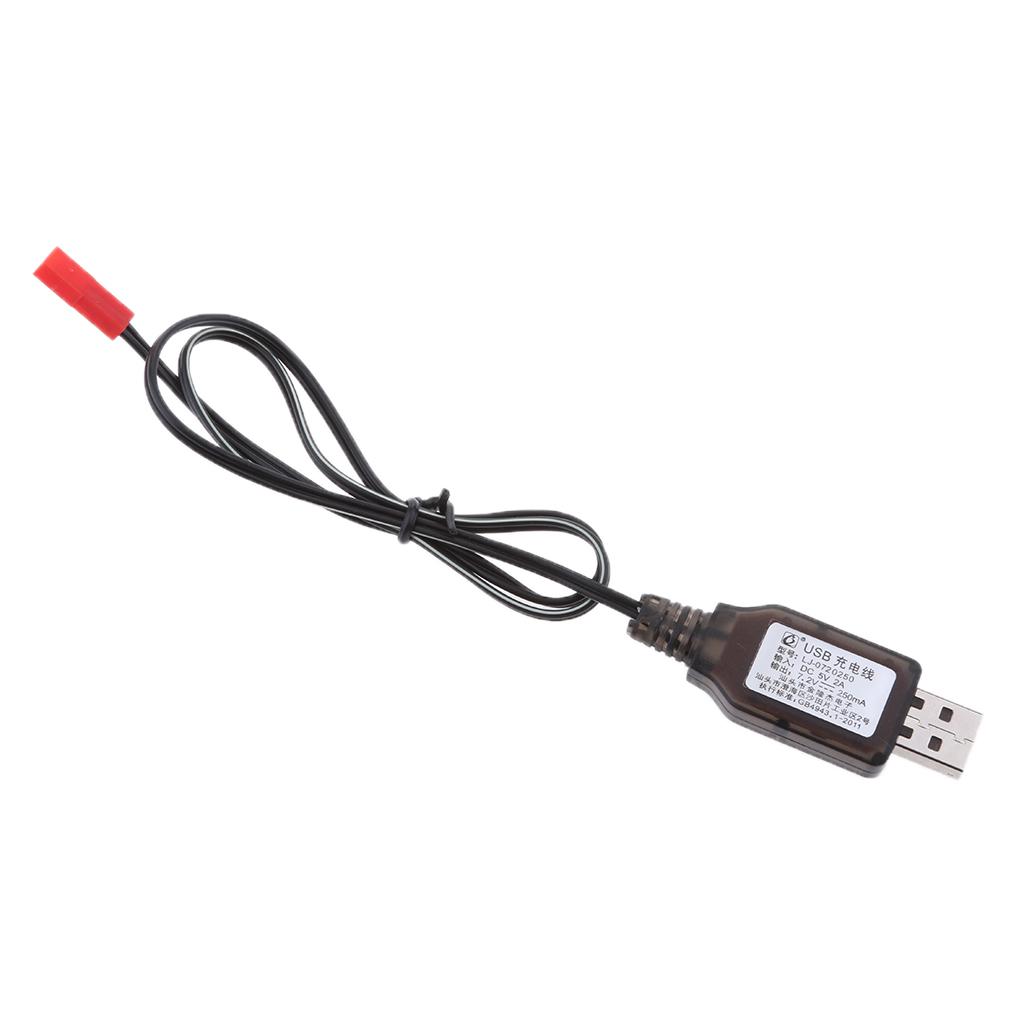 7.2 V USB to JST Female NI MH NI Cd Battery Charger RC Aircraft