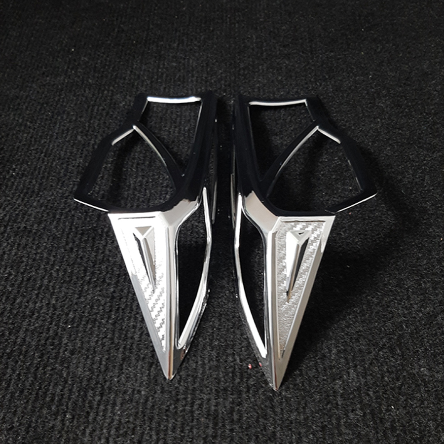 Ốp Xi Nhan Trước Dành Cho AirBlade 2016 - 2019 Xi Inox MS1860 - Tặng Thêm 1 Pin AAA Maxell