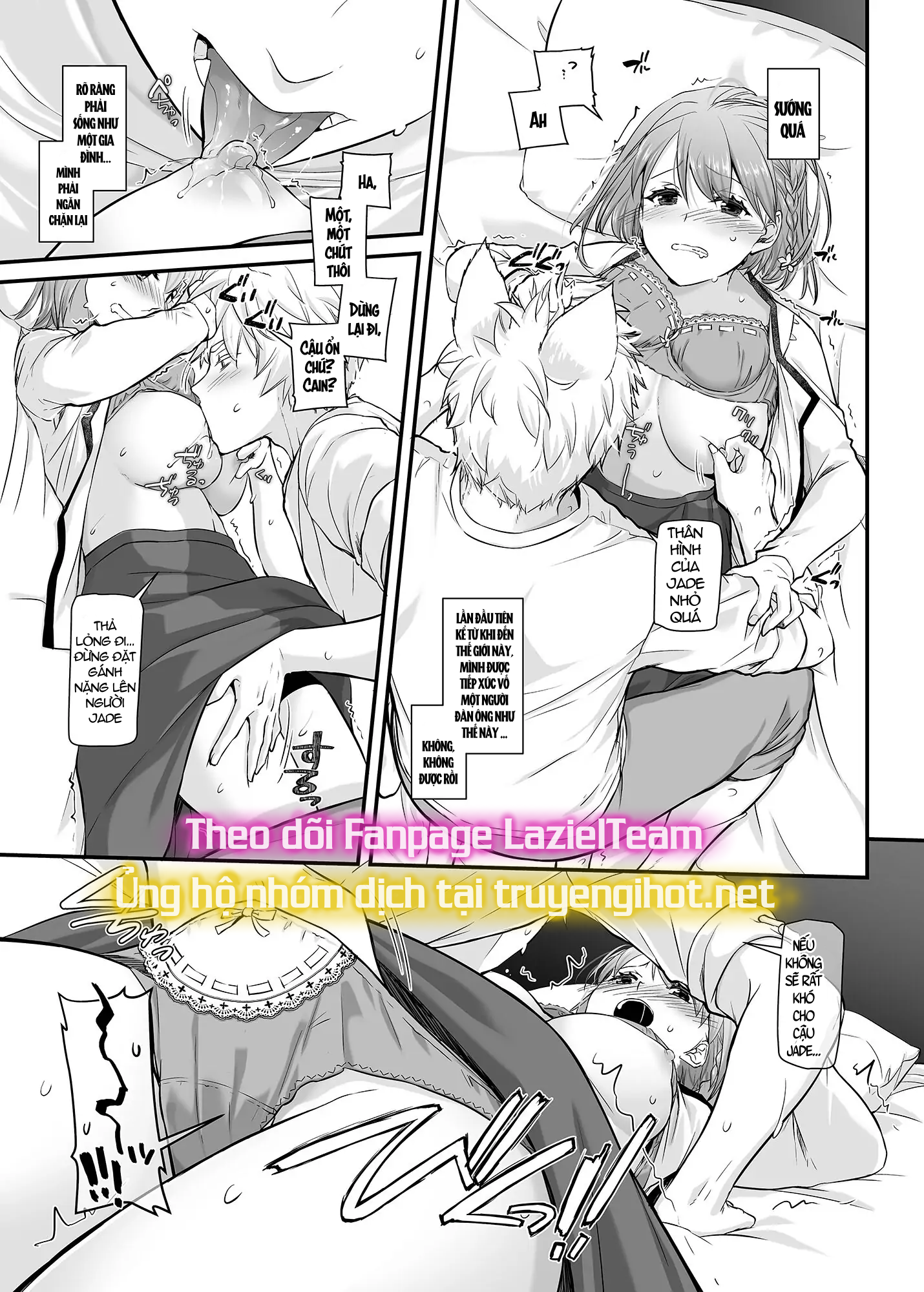 [21+] hai chàng trai cao lớn với đôi tai thú đã yêu tôi ở một thế giới khác chapter 1.2 7