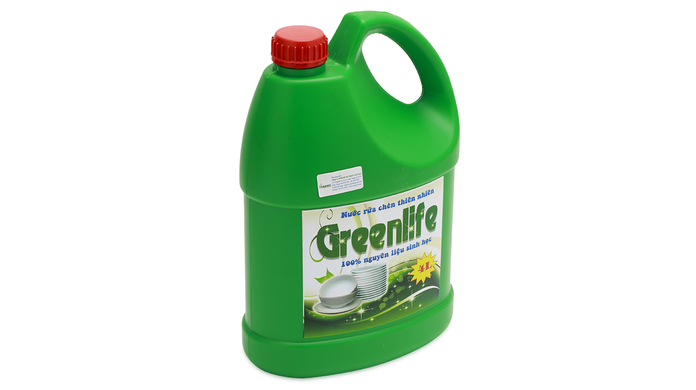 Nước rửa chén sinh học Greenlife 4L