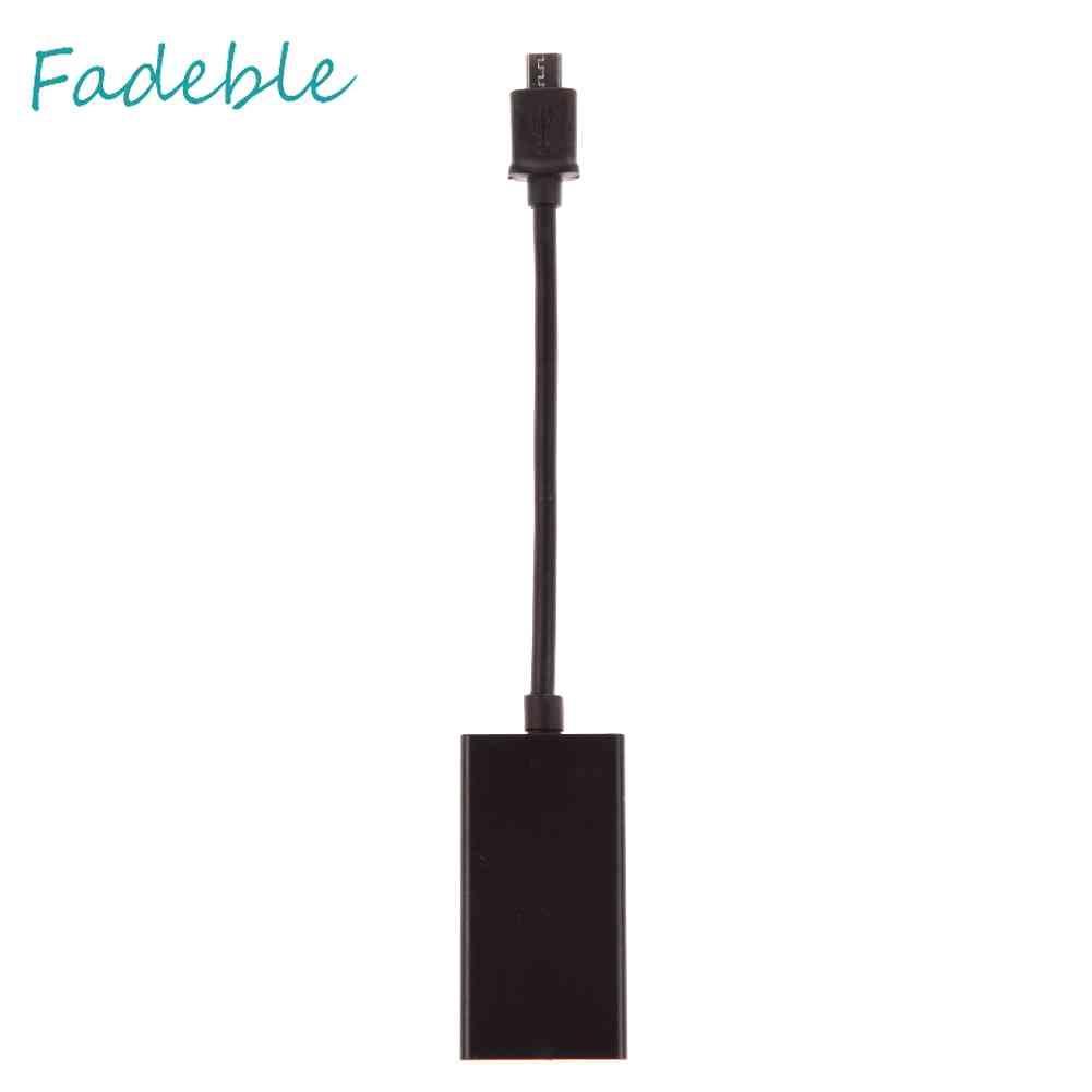 Bộ ChuyểN ĐổI Micro USB Sang HDMI A / V TV Cho LG HTC SonySamSungHDTV
