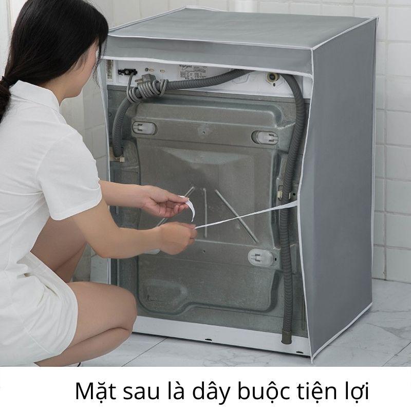 Bọc trùm máy giặt cửa ngang,cửa trên chống bụi chống nước che phủ máy giặt đẹp