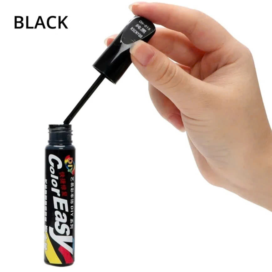 Bút tẩy xóa vết trầy xước dăm, xước lộ màu trên ô tô xe máy màu đen
