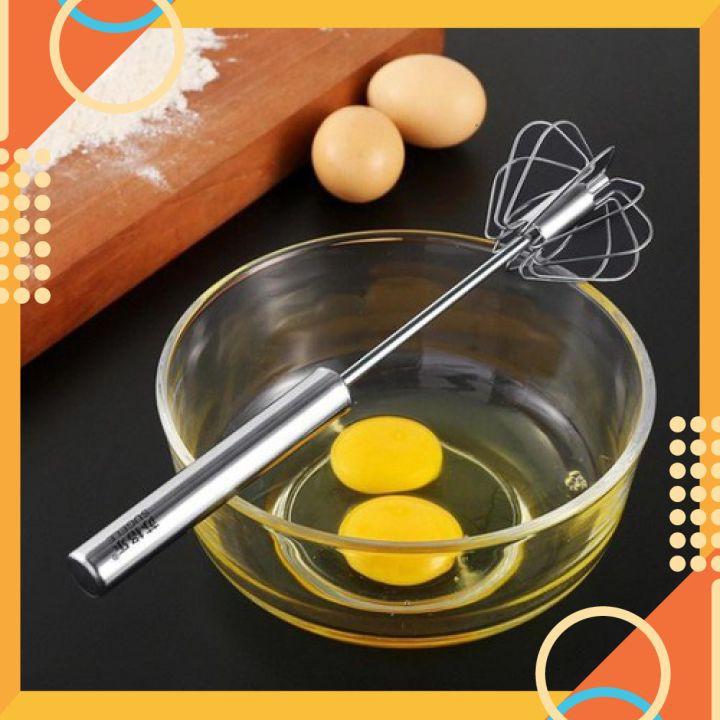 CÂY ĐÁNH TRỨNGCÂY ĐÁNH TRỨNG INOX DÀI 25CM CÓ TRỤC LÒ XO XOAY TỰ ĐỘNG TIỆN LỢI