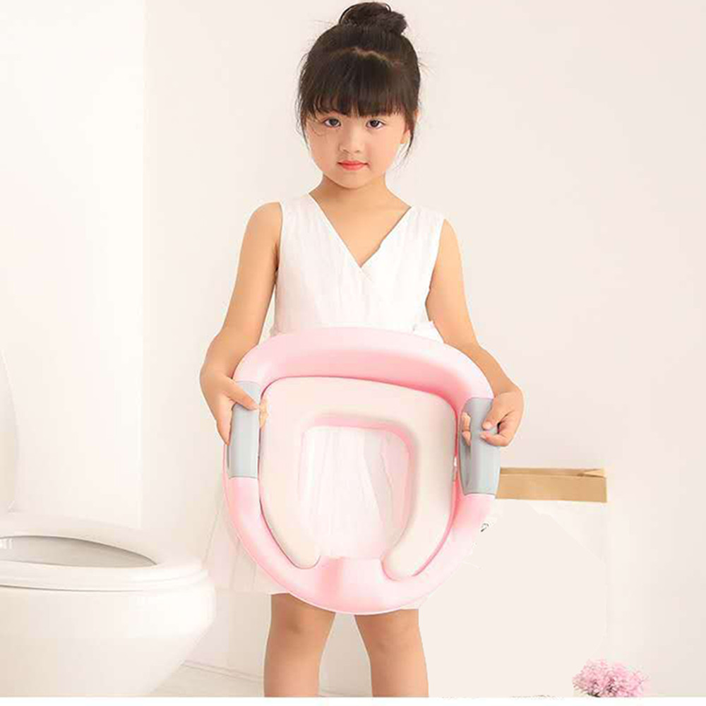 Bệ lót bồn cầu cho bé,Bệ ngồi toilet cho bé,Có tựa lưng, Tay Vịn,Chất liệu nhựa PP rất an toàn không độc hại cho da bé,Đệm cao su Chống Nước bền,êm mềm,chống trơn trượt,Khóa Chắc Chắn-BLBC-TP