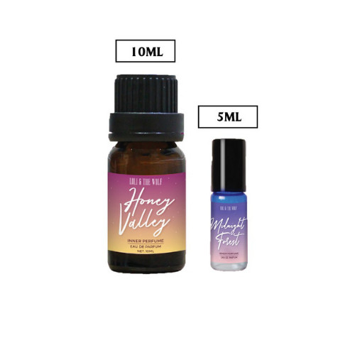 Combo Perfect Two dành cho nữ gồm 1 nước hoa vùng kín nữ chai 10ml + 1 chai lăn 5ml - LOLI & THE WOLF