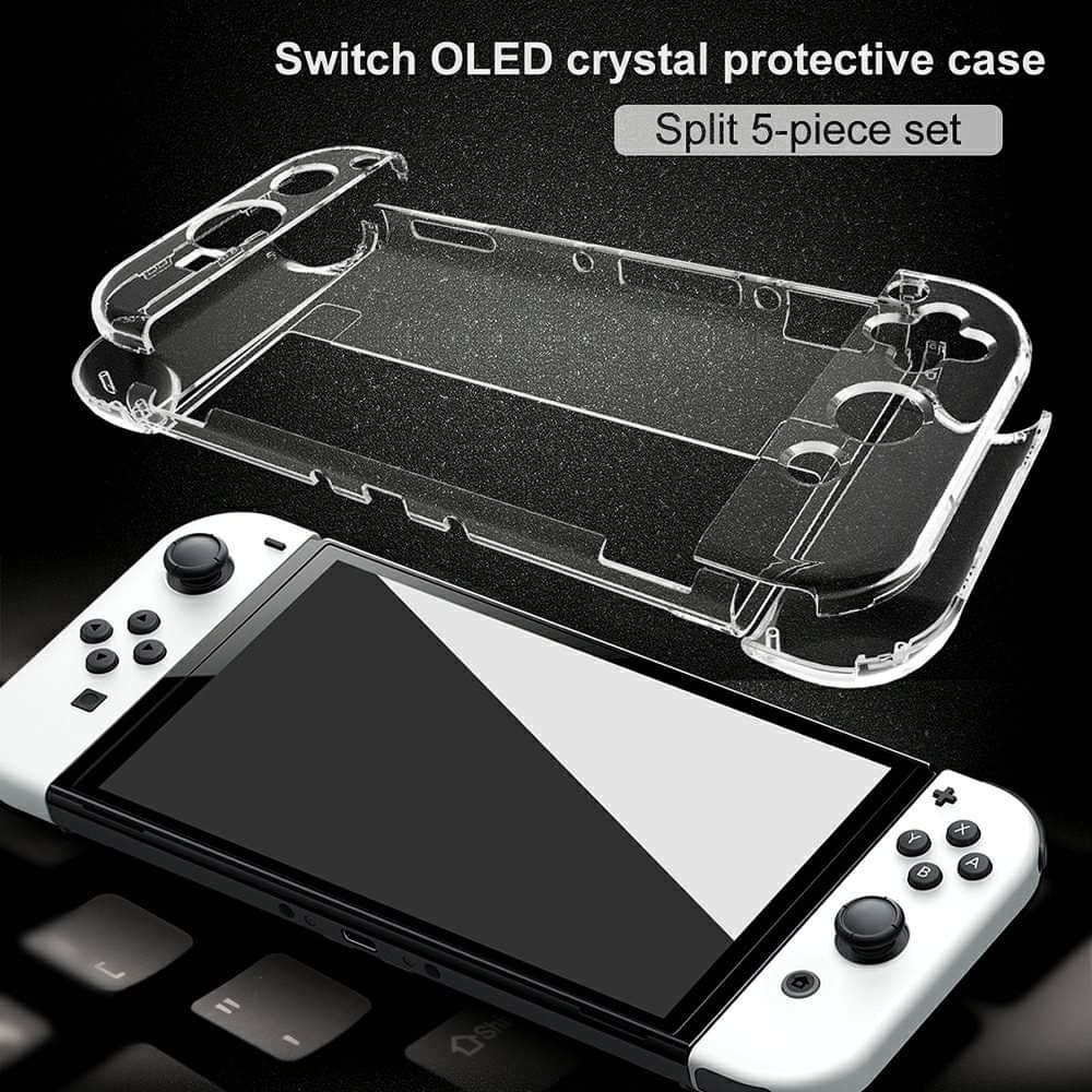 Case ốp Nintendo Switch Oled trong suốt vỏ bọc trong suốt dành cho nintendo switch oled