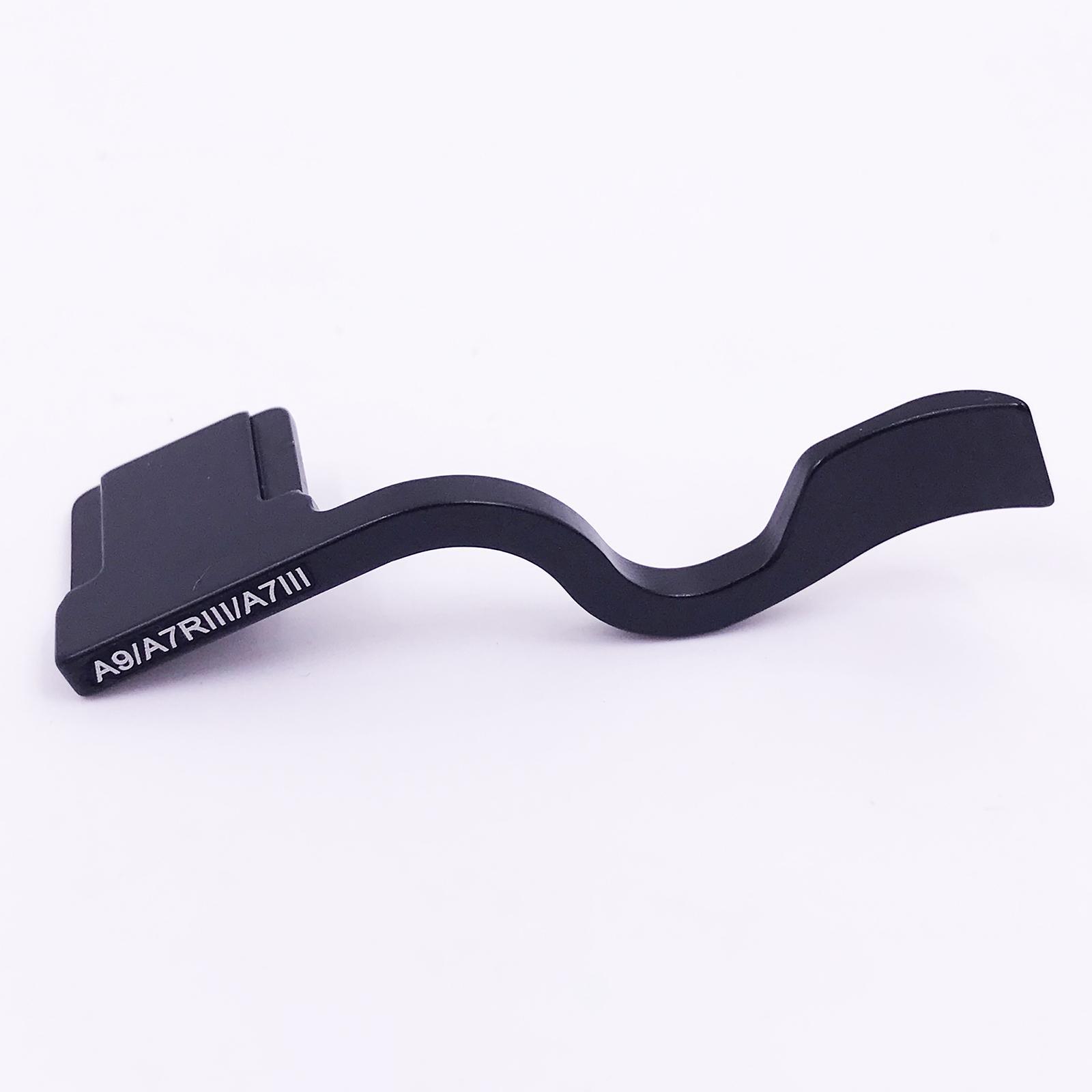 Thumb up Grip Metal Thumb Rest Hot Shoe Cover Protector for Sony A7R2 Black
