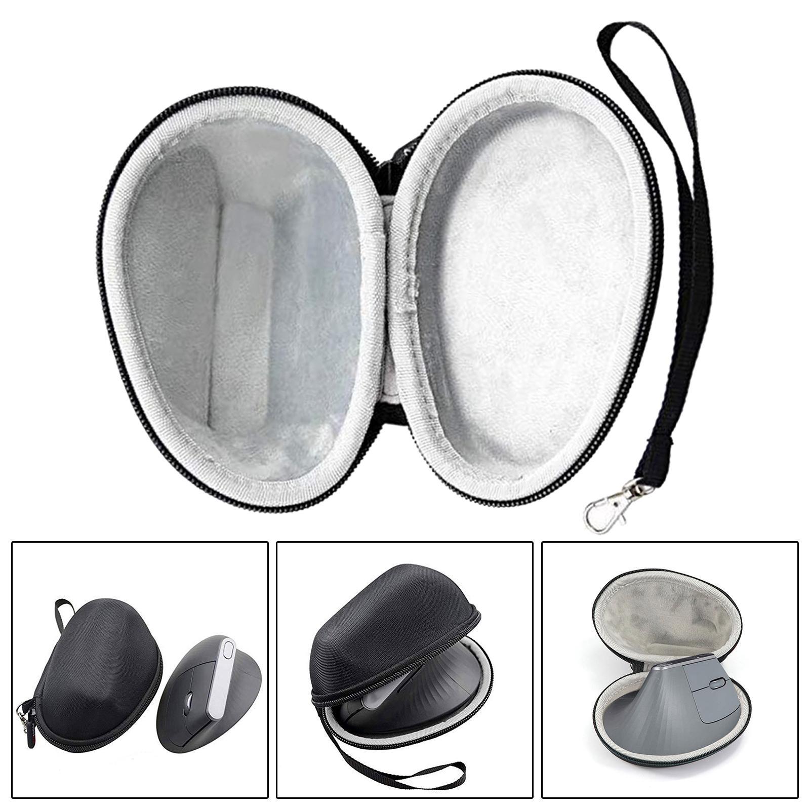 Hard Travel Case EVA with Hand Strap Shockproof for Logitech Wireless Mouse for