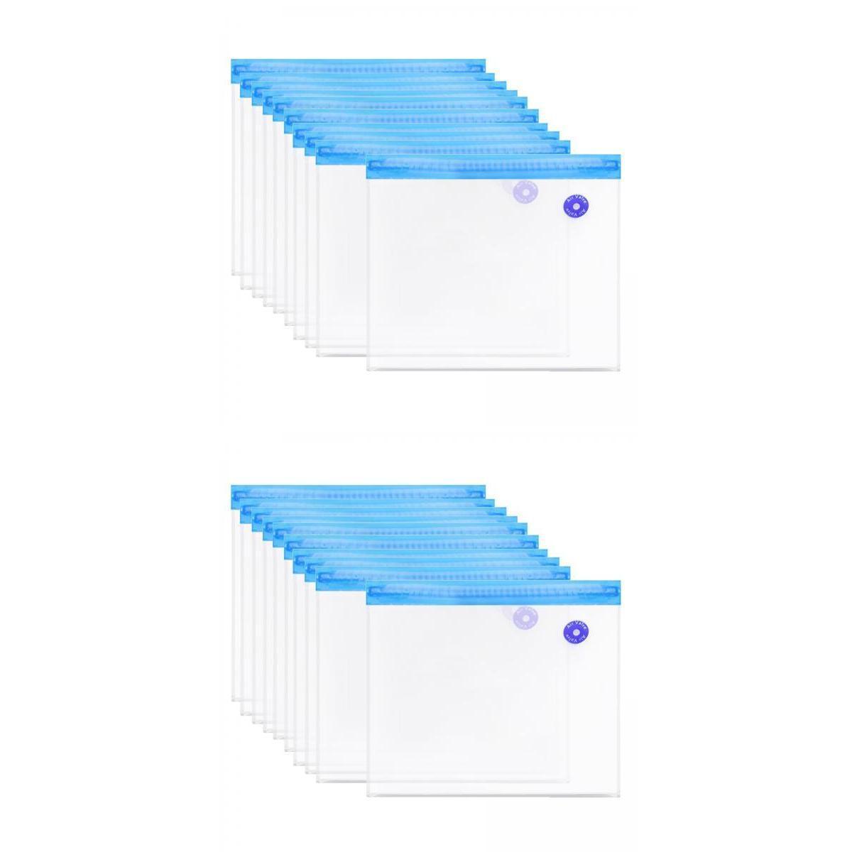 20PCS Vacuum Sealed Bags Food Saver Storage Reusable