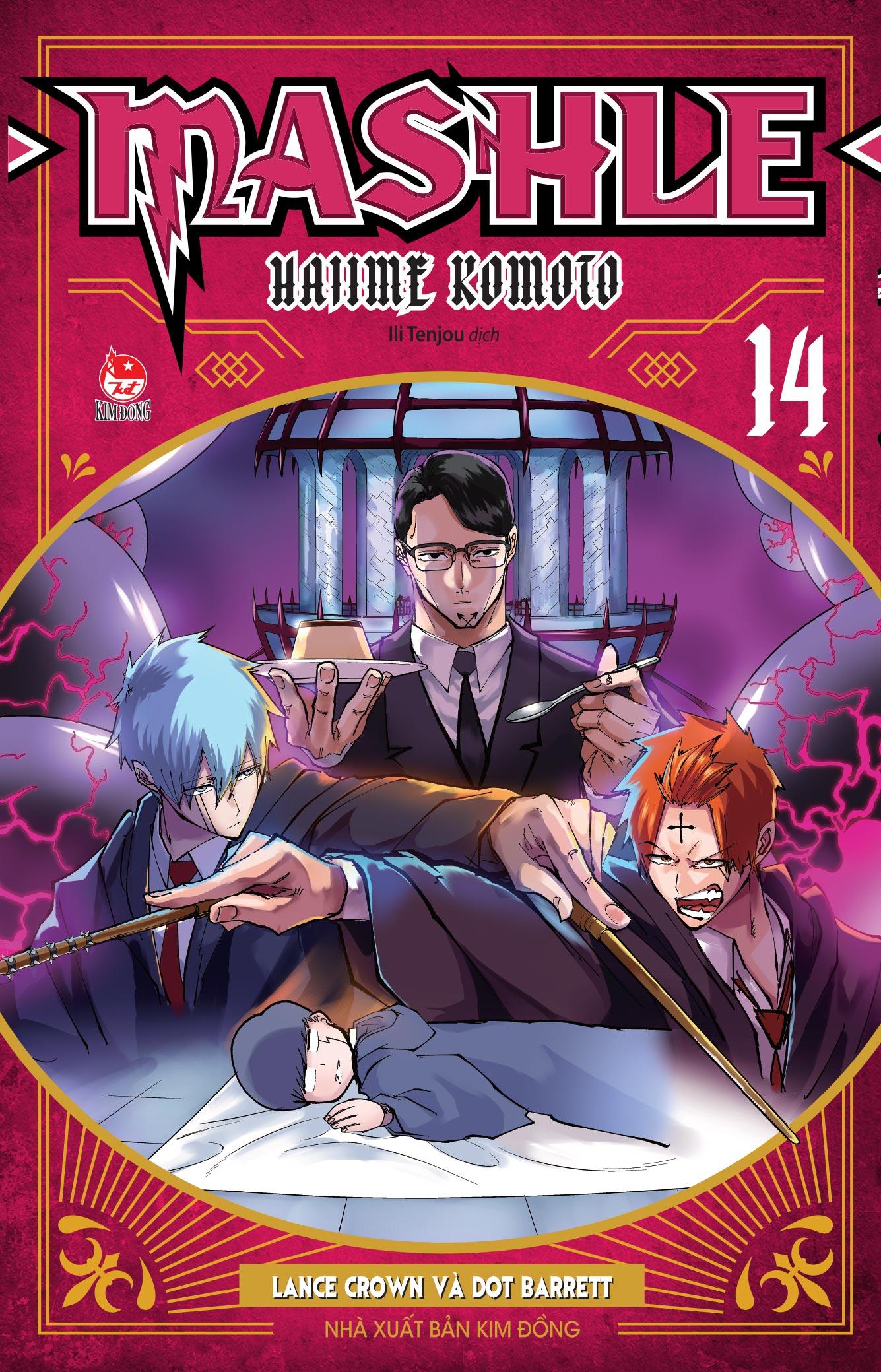 Sách - MASHLE - Tập 14 - Lance Crown Và Dot Barrett - Tặng Kèm Postcard