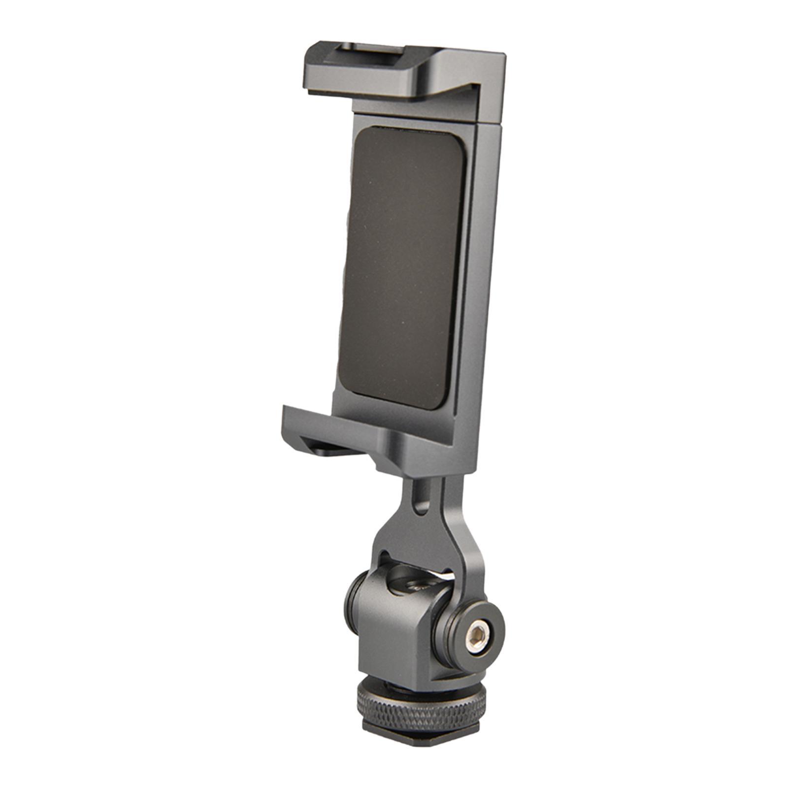 Phone Tripod Mount Adapter W Cold Shoe Mount Flexible Wide Compatibility High Performance