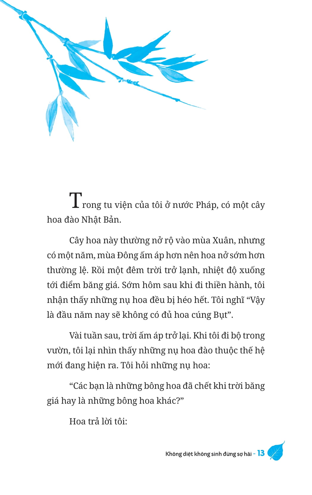 Không Sinh Không Diệt Đừng Sợ Hãi - Thích Nhất Hạnh