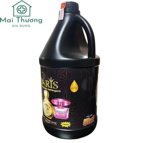 Nước Giặt Paris Hương Hoa Pháp Chai 3,6LGiặt Xả 2 Trong 1