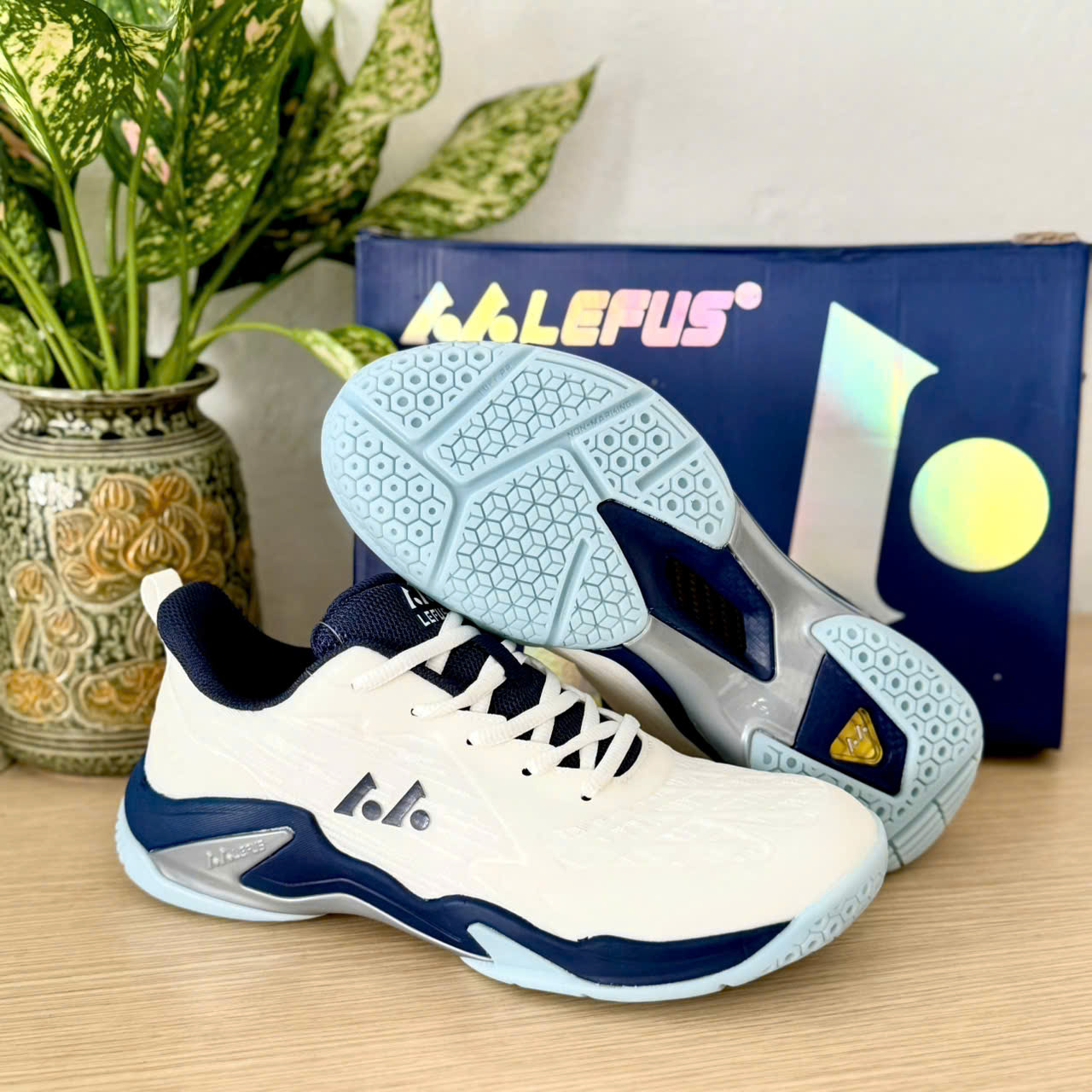 Giày Pickleball cầu lông lefus L038 đủ size 37-44 cho cả nam và nữ, hàng chính hãng
