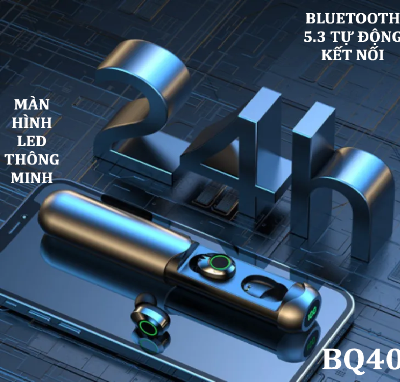 Tai Nghe Gaming BQ40 Bluetooth 5.3  TIỆN DỤNG-HT