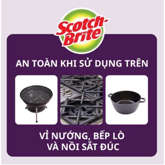 Cước rửa chén siêu mạnh Scotch Brite ( 4 miếng/ túi)