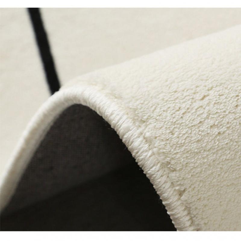 Thảm Trải Sàn Trang Trí Phòng Khách Phong Cách Retro Đơn Giản