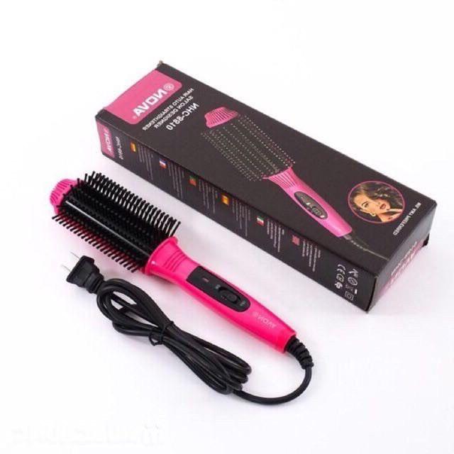 Lược Điện Uốn Tóc Đa Năng NO.VA. 3in1 làm xoăn, uốn phồng, sấy cụp -NO.VA. 8810