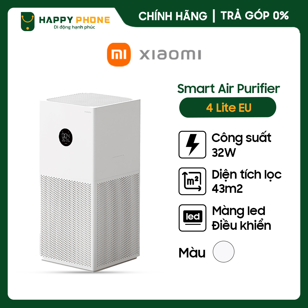 Máy Lọc Không Khí Xiaomi Smart Air Purifier 4 Lite EU - BHR5274GL - Hàng chính hãng