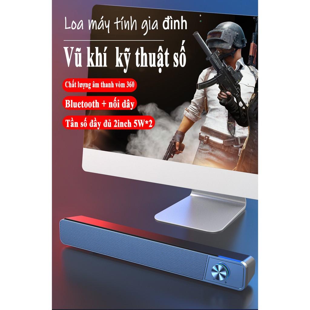 Loa bluetooth máy tính tích hợp dùng cả điện thoại G18, Loa dùng cho cả máy tính vi tính điện thoại cầm tay