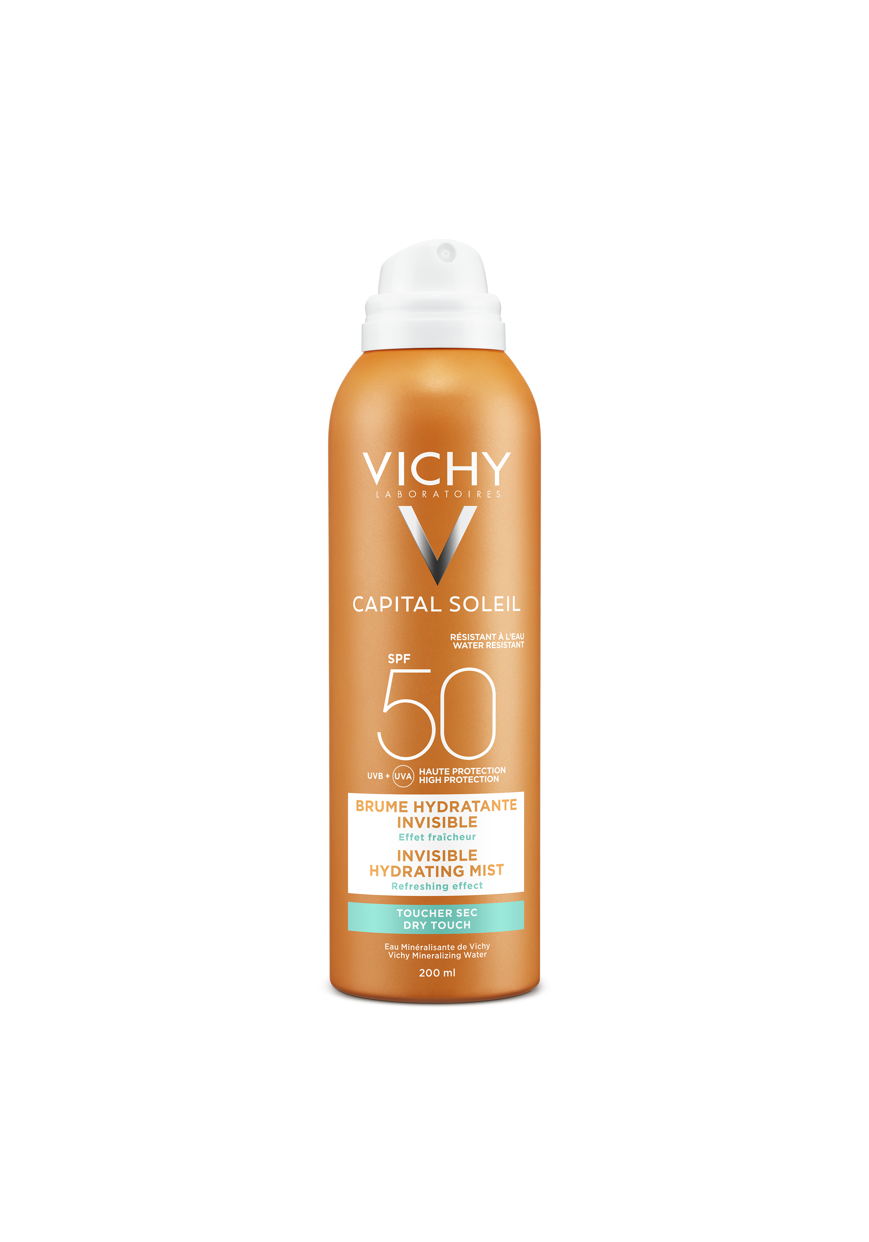 Xịt Chống Nắng Toàn Thân VICHY IDÉAL CAPITAL SOLEIL INVISIBLE HYDRATING MIST SPF50 PA+++200ml