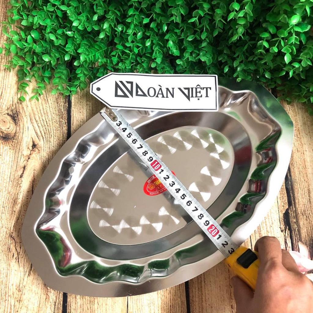 Dĩa hột xoài Inox Cao Cấp - Dùng chiên, hấp, xào - Dụng cụ nấu ăn, nhà bếp