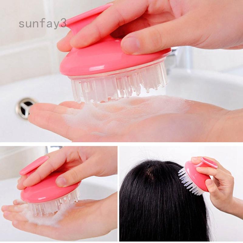 Lược Gội Đầu Massage Bằng Silicon
