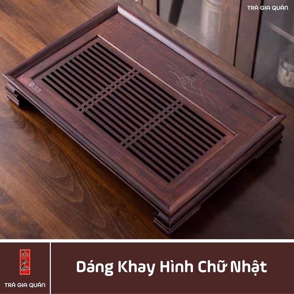 Khay Trà Tre Cao Cấp Chữ Nhật KT 25