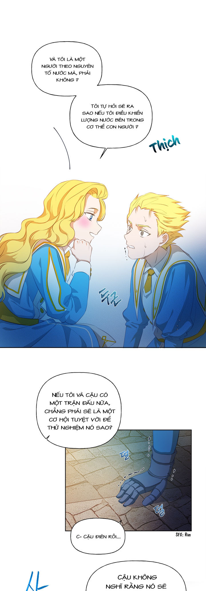 nhà nguyên tố tóc vàng chapter 25 40