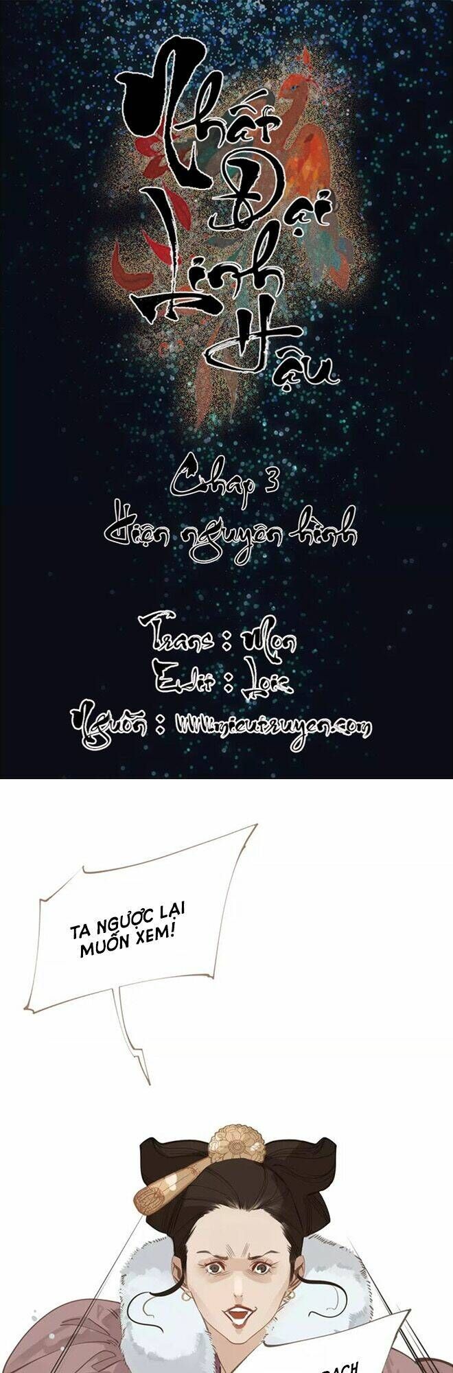 nhất đại linh hậu chapter 3 1