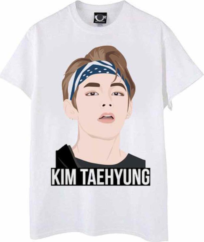Áo thun BTS T-shirt V Kim Teahuyng