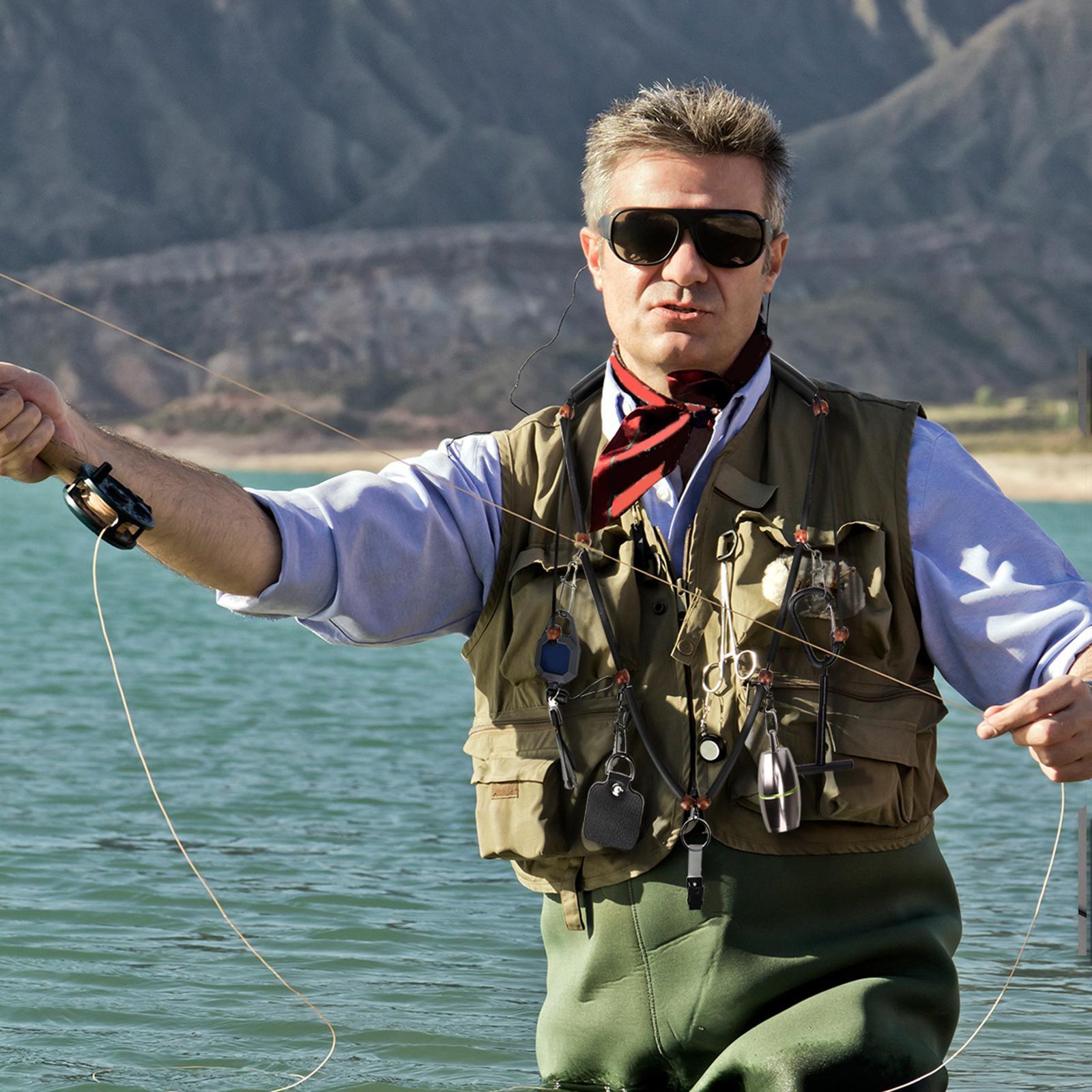 Fly Fishing Tool Holder Lanyard Organizer Fly Fishing Lanyard for Fishing