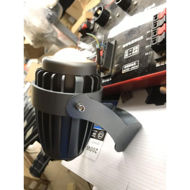 Đèn rọi chuột rọi sân vườn, tòa nhà 10w có a.s vàng