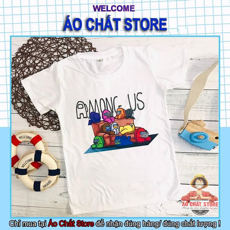 ÁO THUN AMONG US TRẺ EM VẢI ĐẸP | ÁO BÉ TRAI | BÉ GÁI AMONG US AU05
