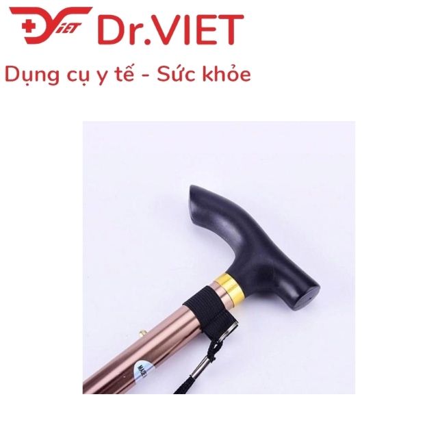 Gậy batoong xếp Y-27 - Gậy chống cho bệnh nhân, cho người già. Điều chỉnh được cao thấp rất tiện lợi.