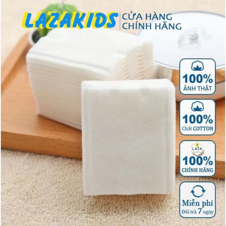 Sỉ Bông Tẩy Trang 3 Lớp Cotton Pads 222 miếng loại 100% bông tự nhiên cao cấp bông tự nhiên nội địa