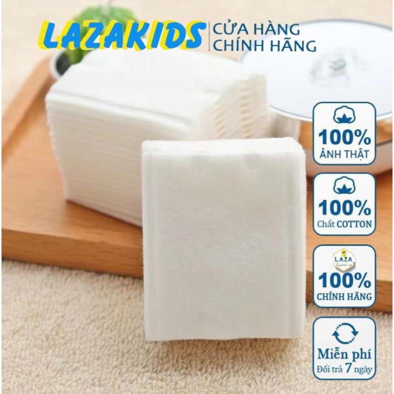 Sỉ  Bông Tẩy Trang 3 Lớp Cotton Pads 222 miếng loại 100% bông tự nhiên cao cấp bông tự nhiên nội địa