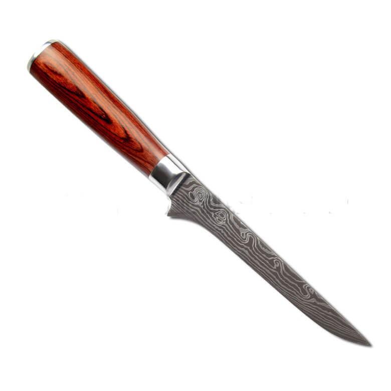 DAO - DAO BẾP NHẬT BẢN CLASSIC BONING THÉP DAMASCUS MÃ CDT120 VNS