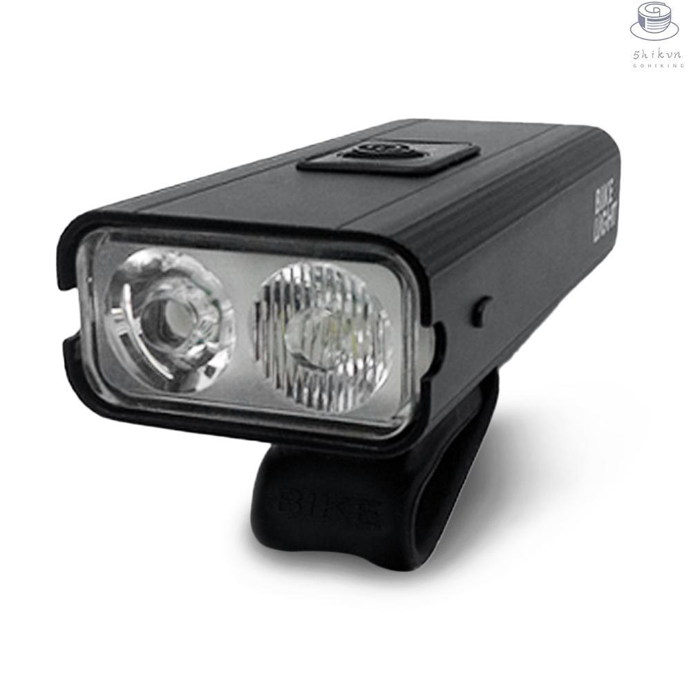 Đèn pha LED sạc USB chống thấm nước cho xe đạp