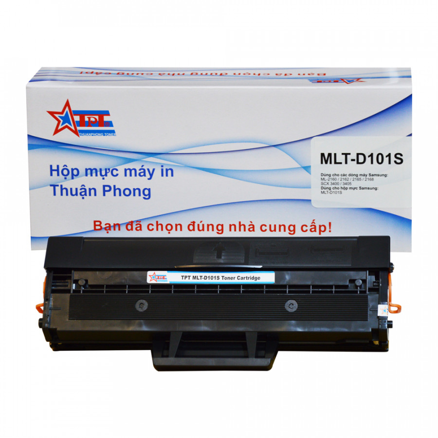 Hộp mực Thuận Phong MLT-D101S dùng cho máy in Samsung ML-2160/ 2162/ 2165/ 2168/ SCX 3400/ 3405 - Hàng Chính Hãng