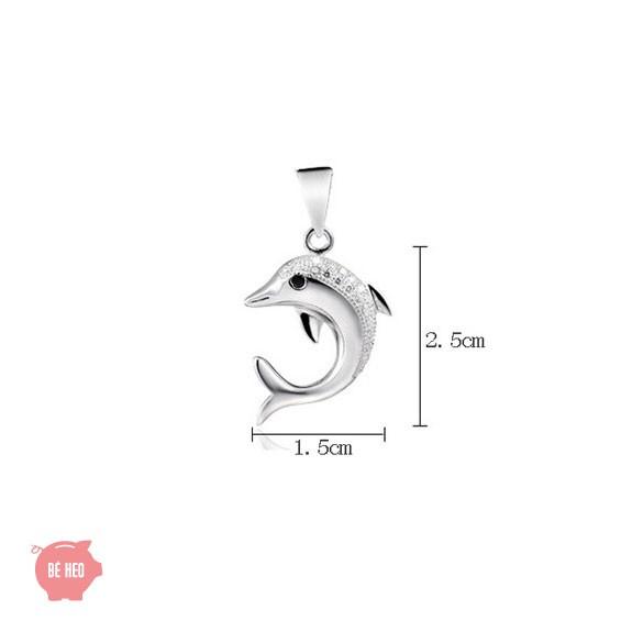 Dây chuyền cá heo bạc 925 mẫu mới