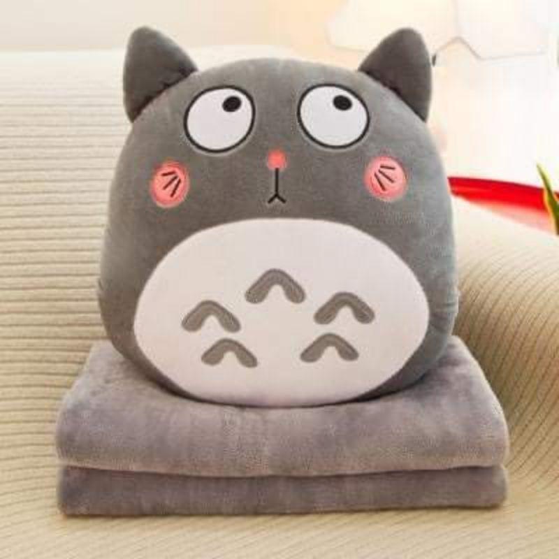 GẤU BÔNG GỐI MỀN TOTORO NHỒI BÔNG 3IN1