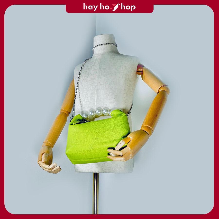 Túi xách nữ mini đeo chéo kết hạt phiên bản cao cấp sang trọng phong cách Hàn Quốc dạo Tết