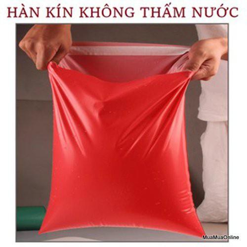 Bộ 100 Túi Nylon Đen Đóng Hàng Niêm Phong 32x45cm