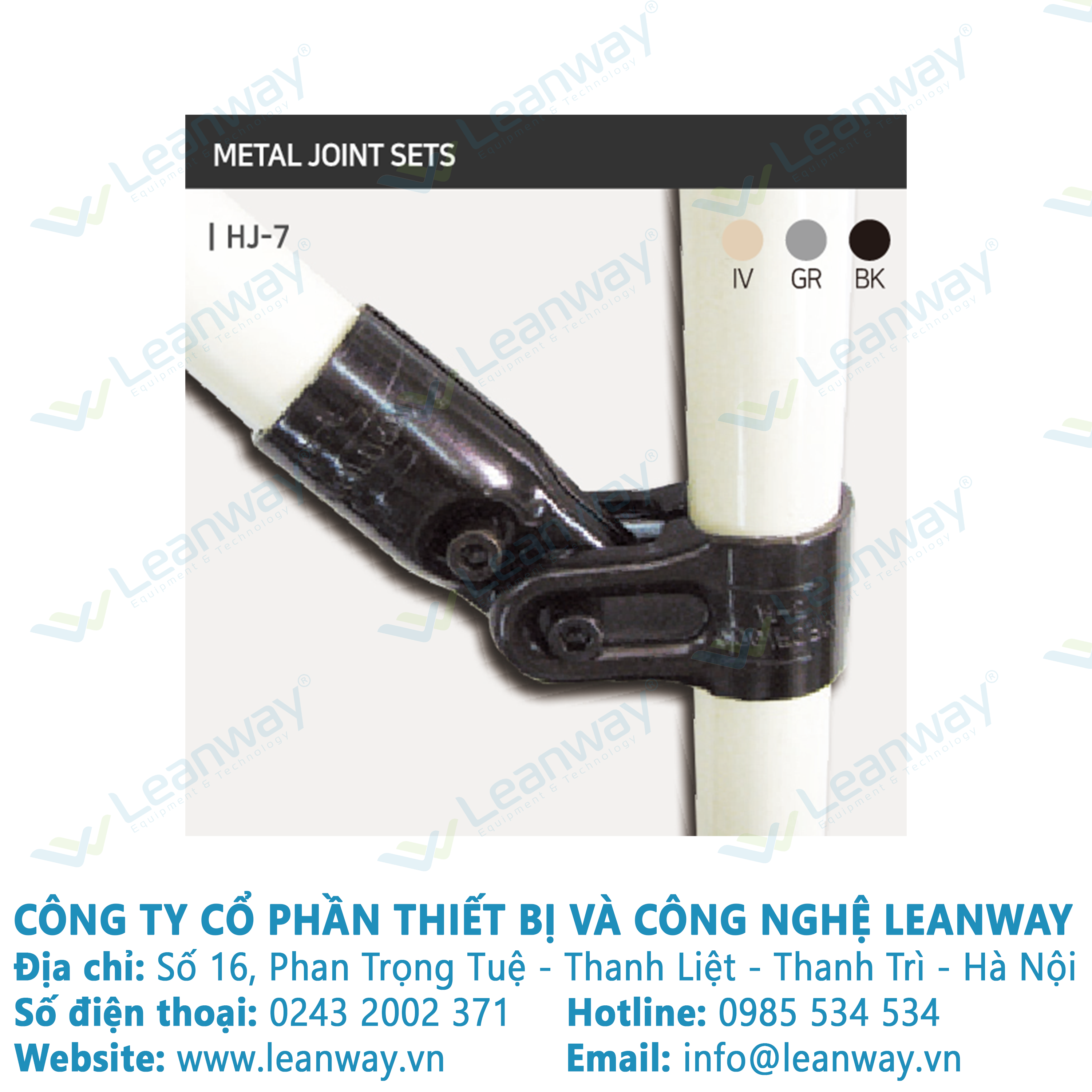 Khớp nối HJ-7_Logiform Hàn Quốc (Giá đã bao gồm VAT)