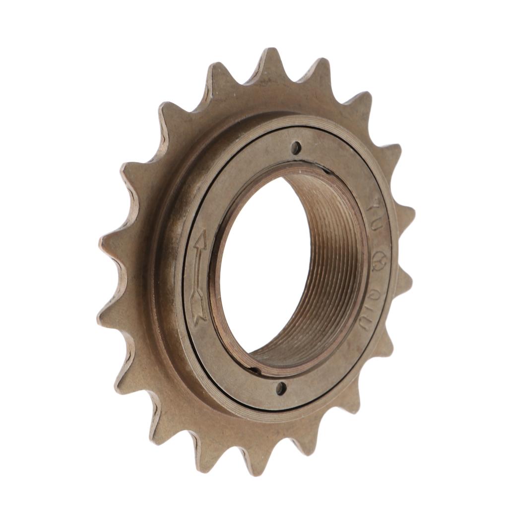 18T Teeth 34MM Single Speed Freewheel Flywheel Sprocket Bicycle Bike Gear