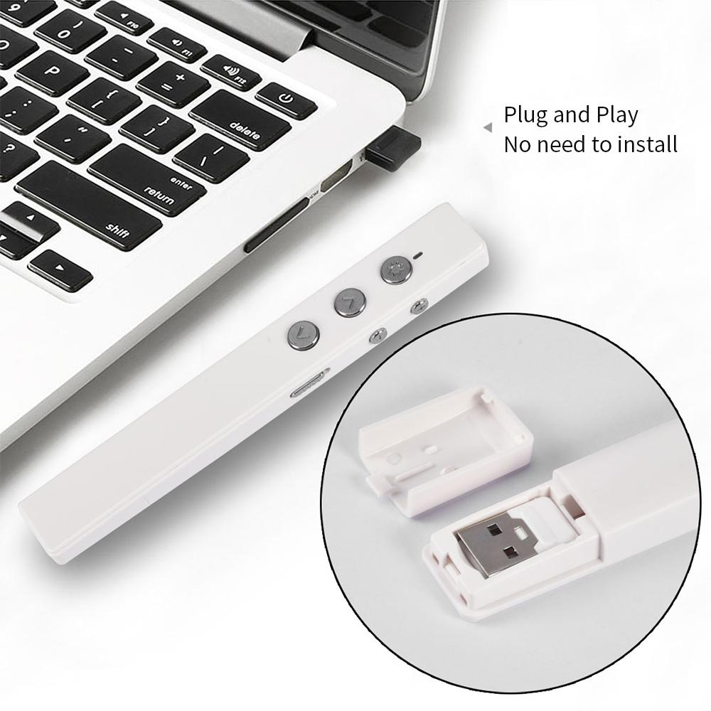 Máy thuyết trình PPT Flip Pen không dây,đa chức năng, Bút chiếu điện tử laser Điều khiển từ xa PR
