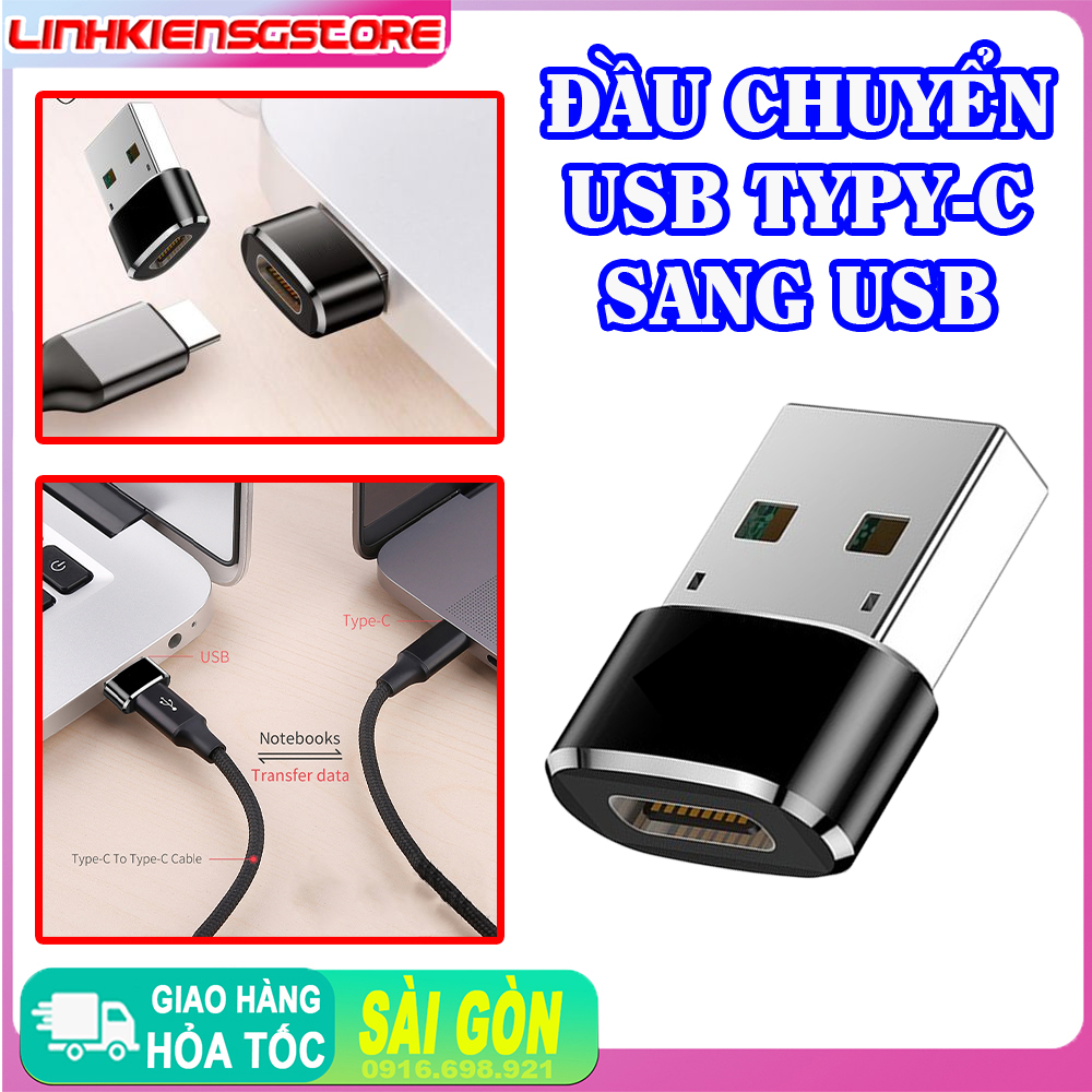 Thiết bị chuyển đổi từ đầu cắm USB sang cổng cắm Type-C U-T