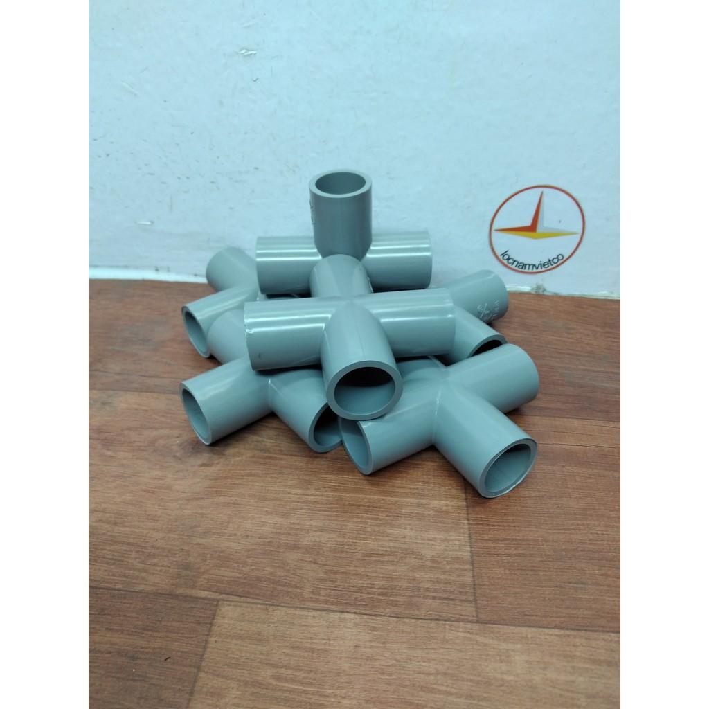 Chữ thập Pvc phi 21 _ 5 cái